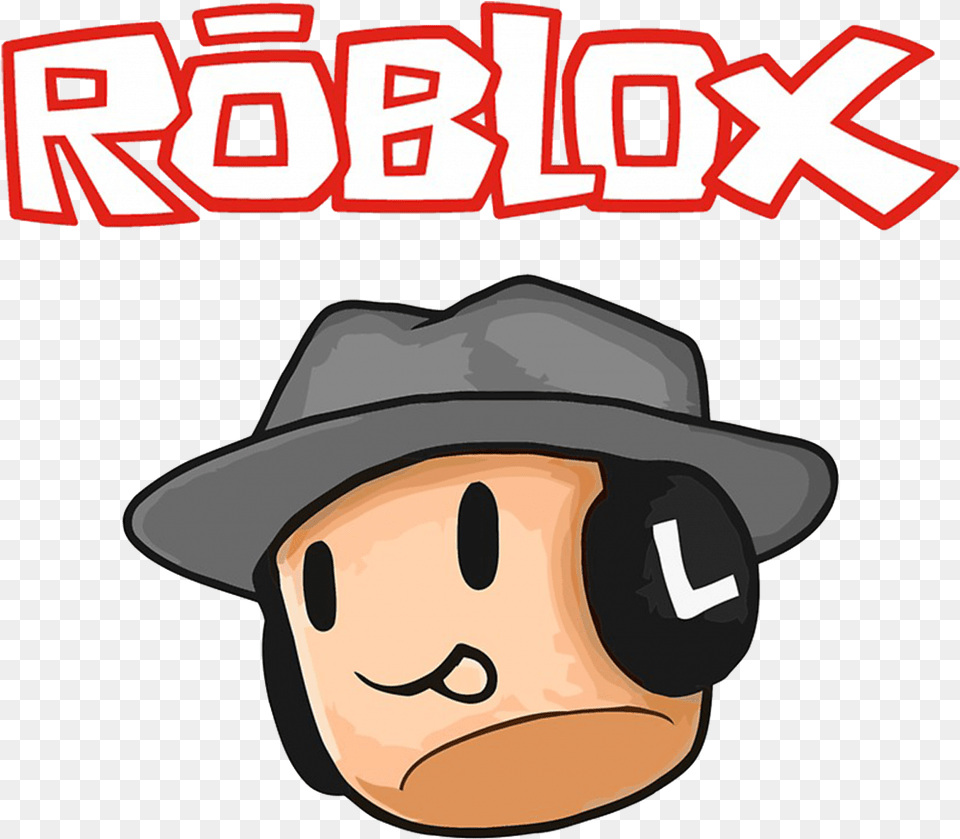 Roblox Drawings Easy Download Background Roblox Logo, Clothing, Hat, Face, Head Free Transparent Png