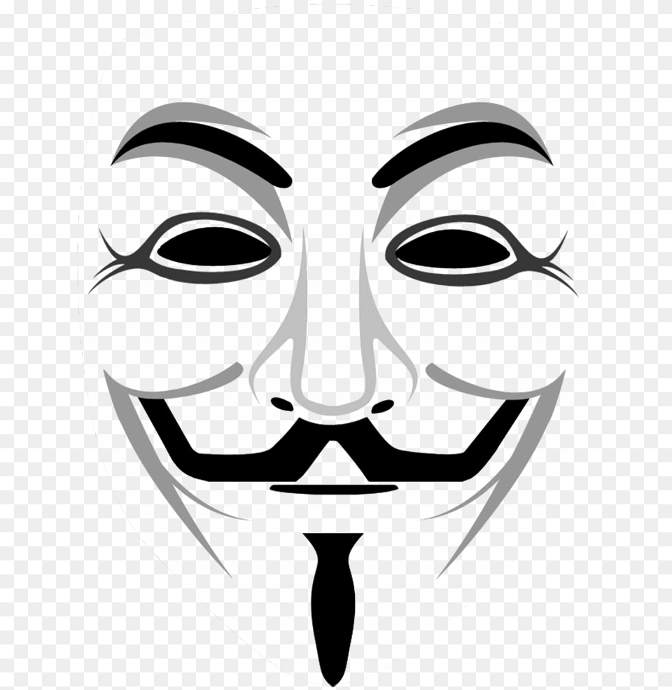 Roblox Face Anonymous Mask Free Anonymous Mask, Head, Person Png Image