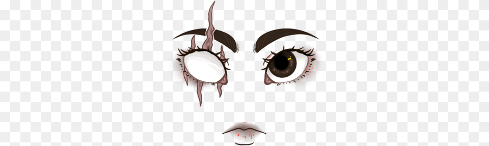 Roblox Face Scar Codes For Songs On Roblox Jailbreak Illustration, Lighting, Accessories, Earring, Jewelry Free Png Download