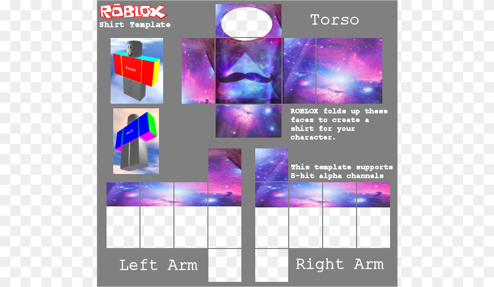 Roblox Furry Shirt Template, Purple, Art, Collage, Advertisement Free Png Download