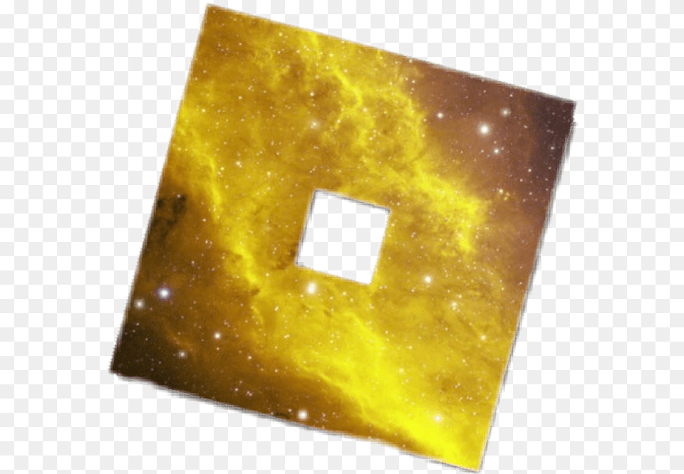 Roblox Galaxy Logo Sticker By Teothegameryt Triangle, Astronomy, Outer Space, Nature, Night Free Png Download