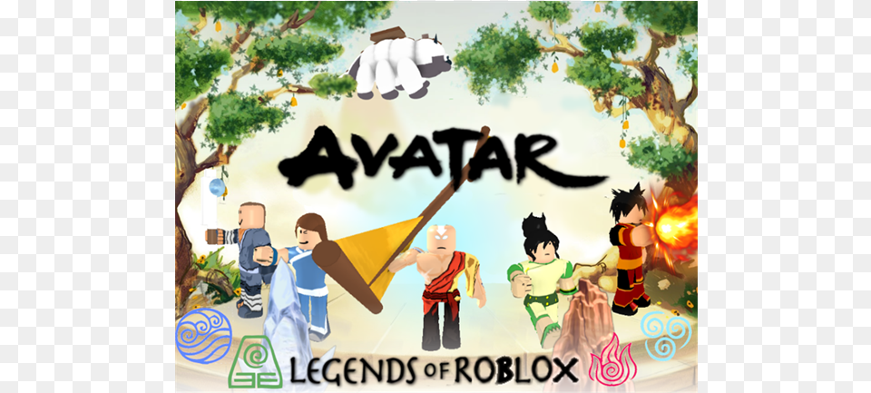 Roblox Go Avatar The Legend Of Aang Into The Inferno, Publication, Book, Comics, Person Png