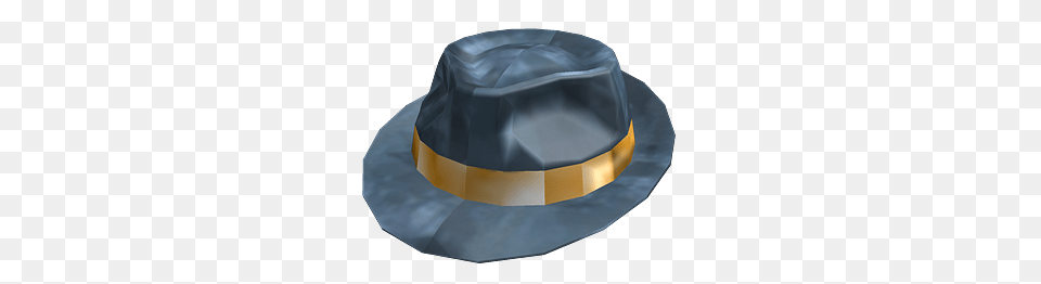 Roblox Grey Hat With Gold Detail, Clothing, Sun Hat, Hardhat, Helmet Png Image