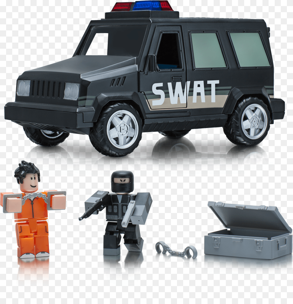 Roblox Jailbreak Swat Unit Toy, Car, Vehicle, Transportation, Alloy Wheel Free Png