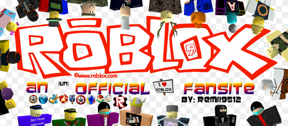 Roblox Logo 2009, Art, Collage, Person, Advertisement Free Transparent Png