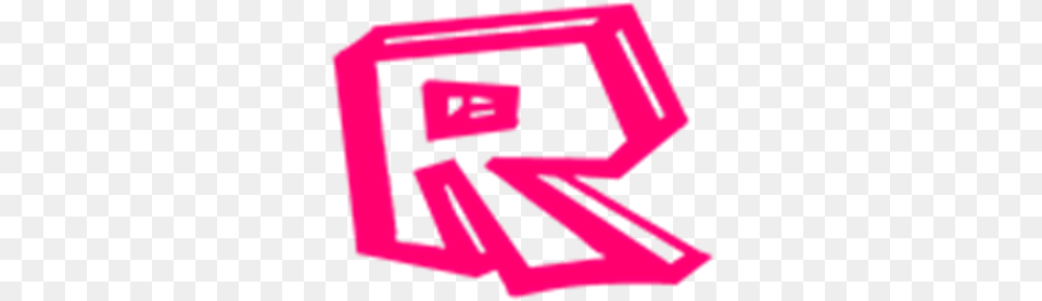 Roblox Logo Pink Roblox Pink, Purple, Dynamite, Weapon Free Png Download