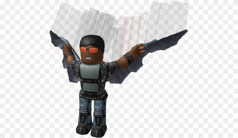 Roblox Marvel Universe Wiki Roblox Falcon, Baby, Person, Face, Head Free Transparent Png