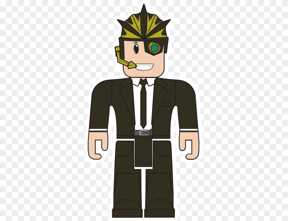 Roblox Moderator Mod Vision Roblox, Captain, Officer, Person, Accessories Png Image