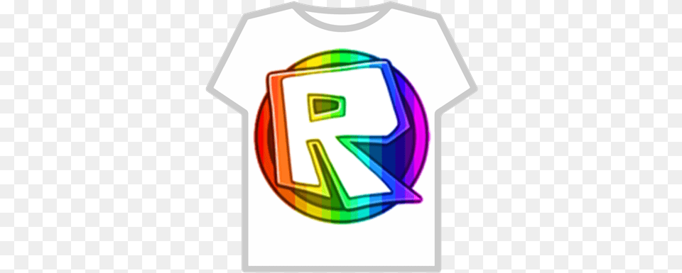 Roblox Rainbow Roblox Cake Topper Printable, Clothing, T-shirt, Shirt, Symbol Free Transparent Png