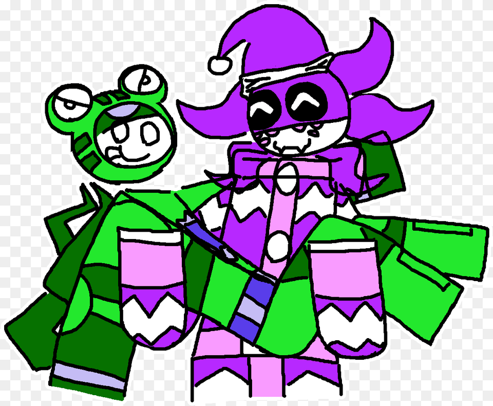 Roblox Spider Mage Christmas And Nerf Frog Cartoon, Purple, Baby, Person, Face Free Transparent Png