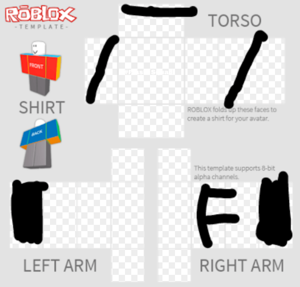 Roblox Sticker Roblox Shirt Template Supreme, Text Free Png