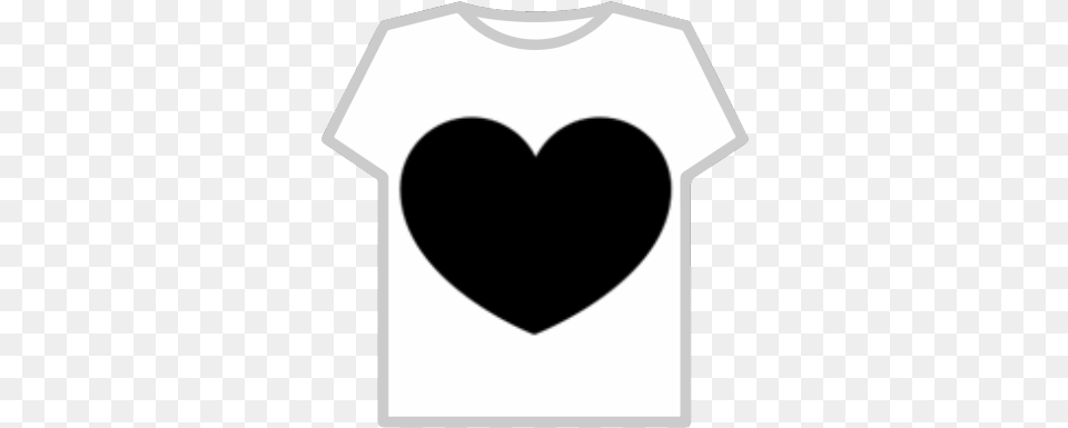 Roblox T Shirts Codes, Clothing, T-shirt, Heart, Stencil Free Transparent Png