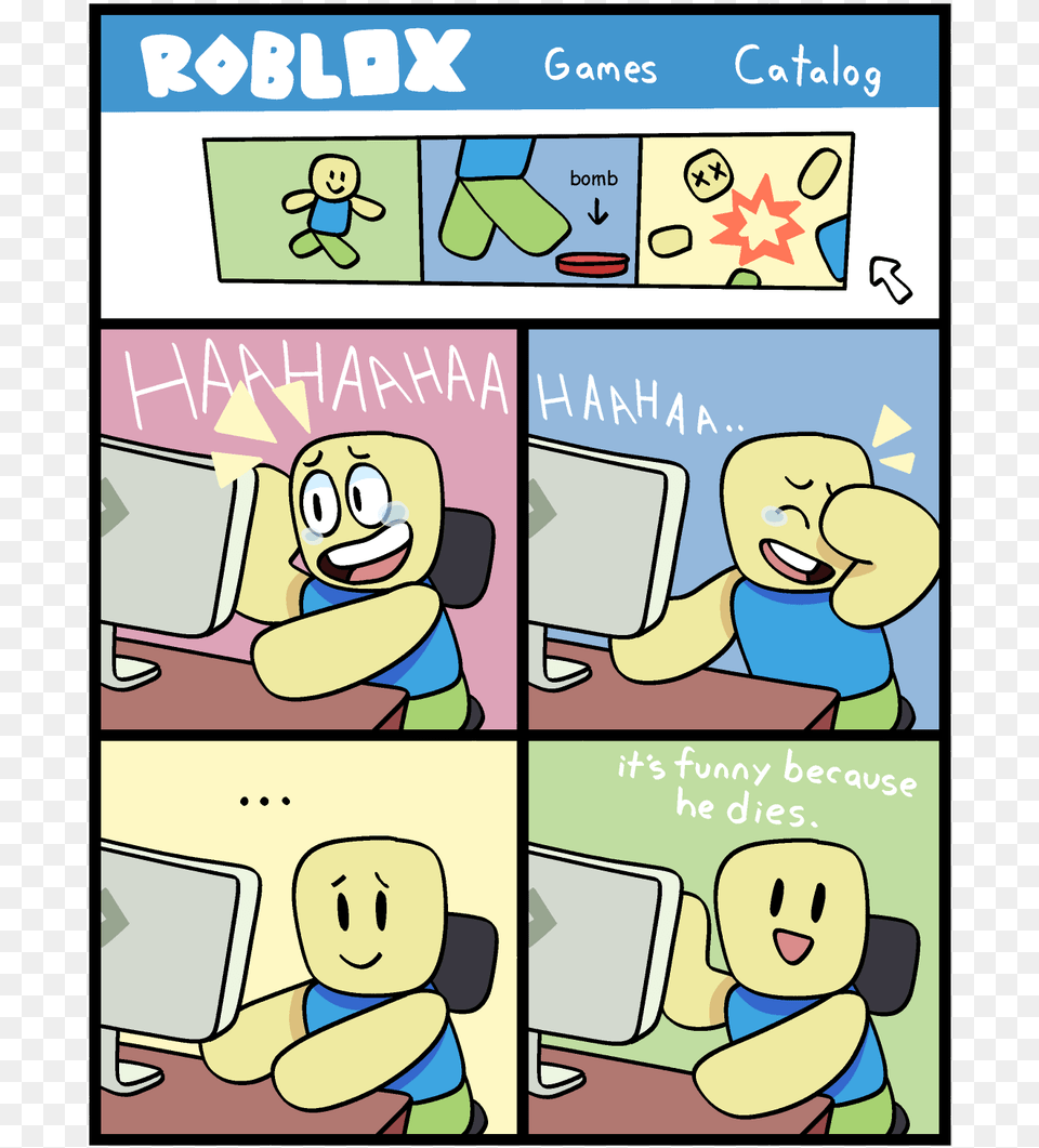 Roblox Work At A Pizza Place Comic, Book, Comics, Publication, Baby Free Transparent Png