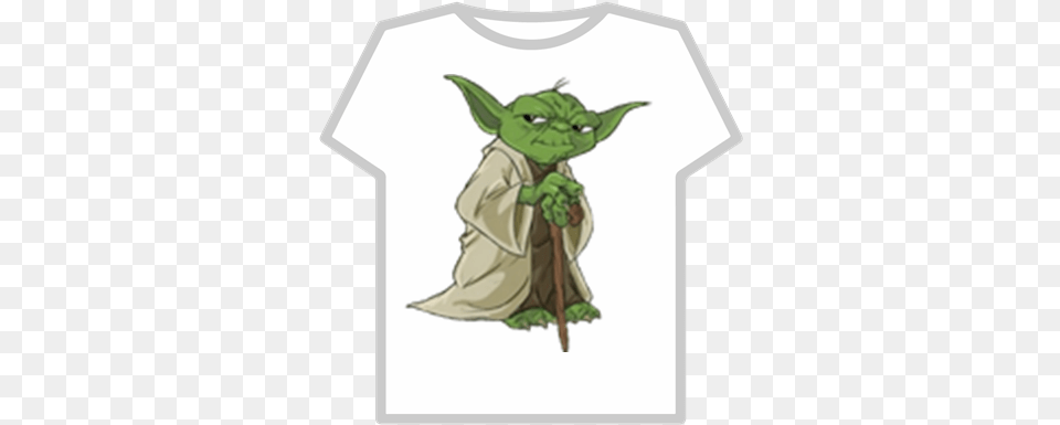 Roblox Yoda Galaxy Roblox T Shirt, Clothing, T-shirt, Baby, Person Png Image