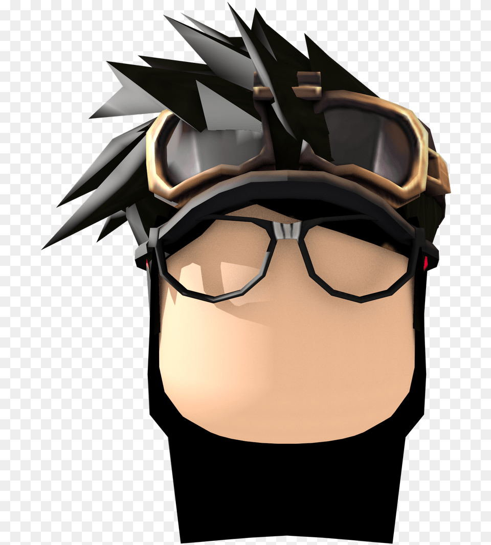 Robloxgfx Tag On Twitter Twipu Roblox Christmas Transparent Mask, Accessories, Glasses, Goggles, Adult Free Png Download