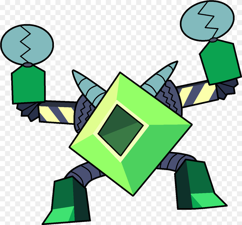 Robo Da Peridot Steven Universe Peridot Robot, Green, Symbol, Recycling Symbol, Art Free Png