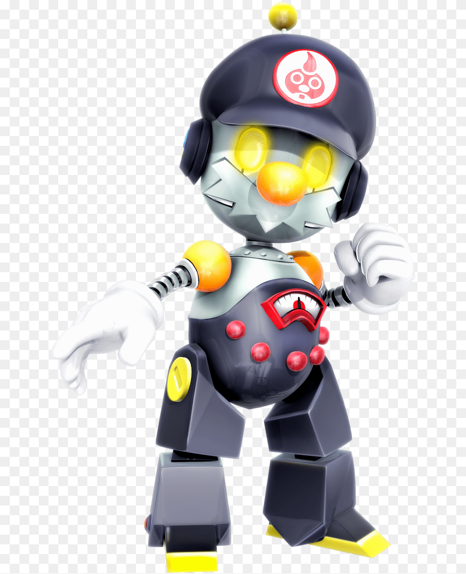 Robo Mario Metal Sonic, Robot, Baby, Person Free Png Download