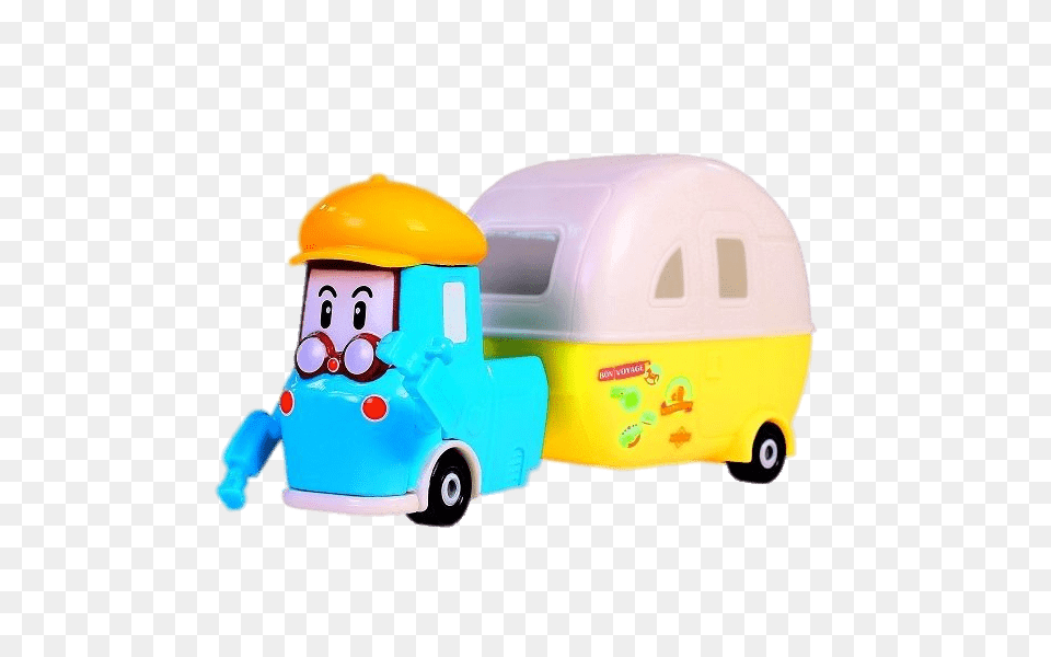 Robocar Poli Character Bruner The Bulldozer Transparent, Toy, Plastic, Indoors, Machine Png Image