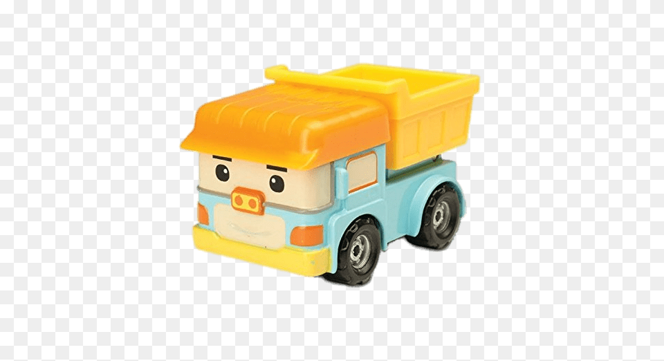 Robocar Poli Character Dump The Dump Truck, Toy, Car, Transportation, Vehicle Free Transparent Png