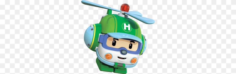 Robocar Poli Character Helly The Helicopter, Aircraft, Transportation, Vehicle Free Png