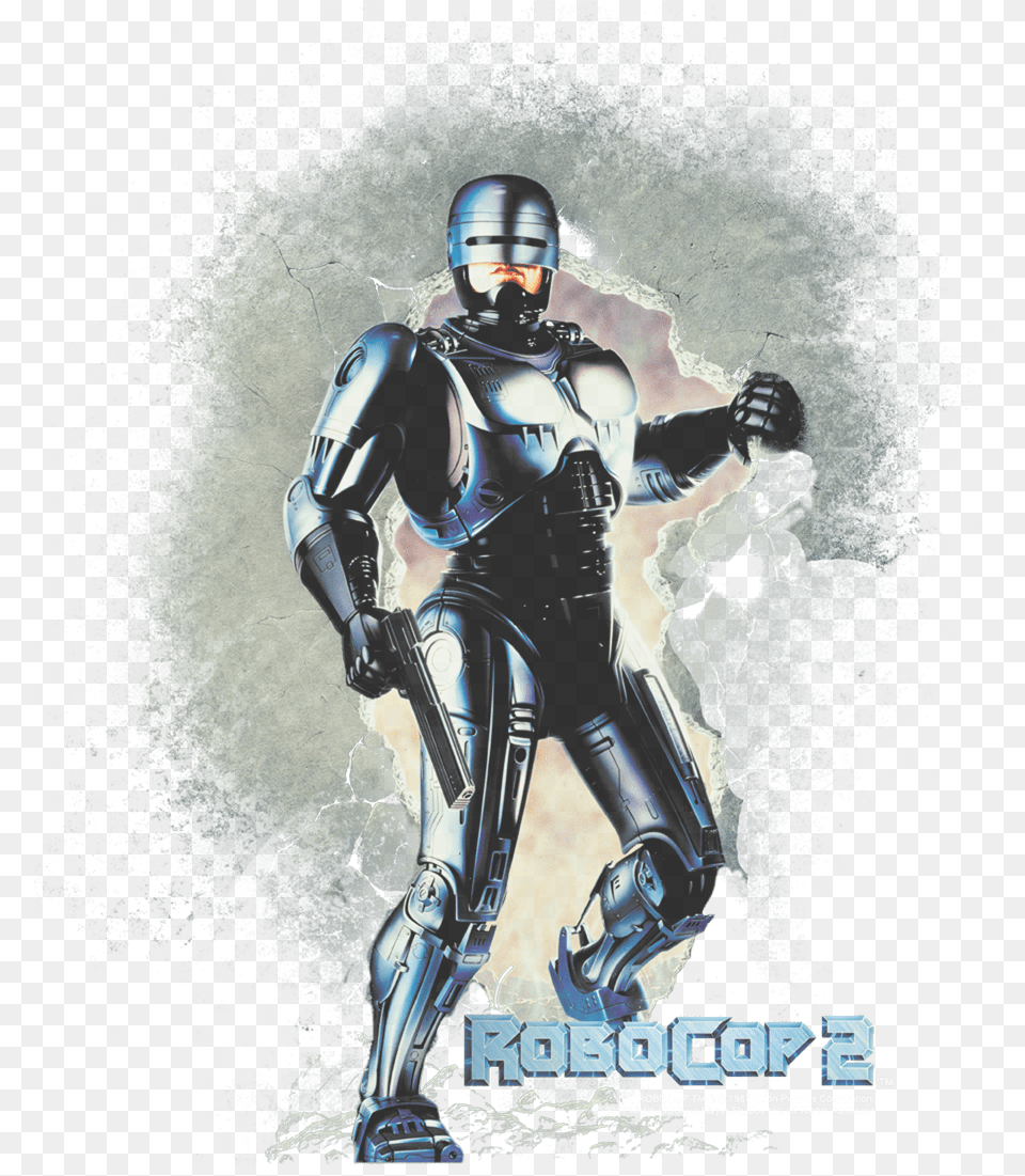 Robocop 2 Poster, Adult, Male, Man, Person Png