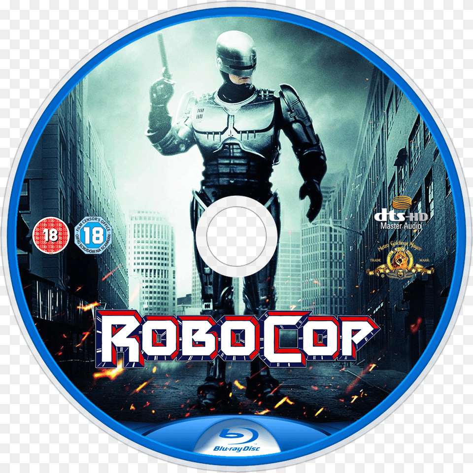 Robocop, Adult, Disk, Dvd, Male Free Transparent Png