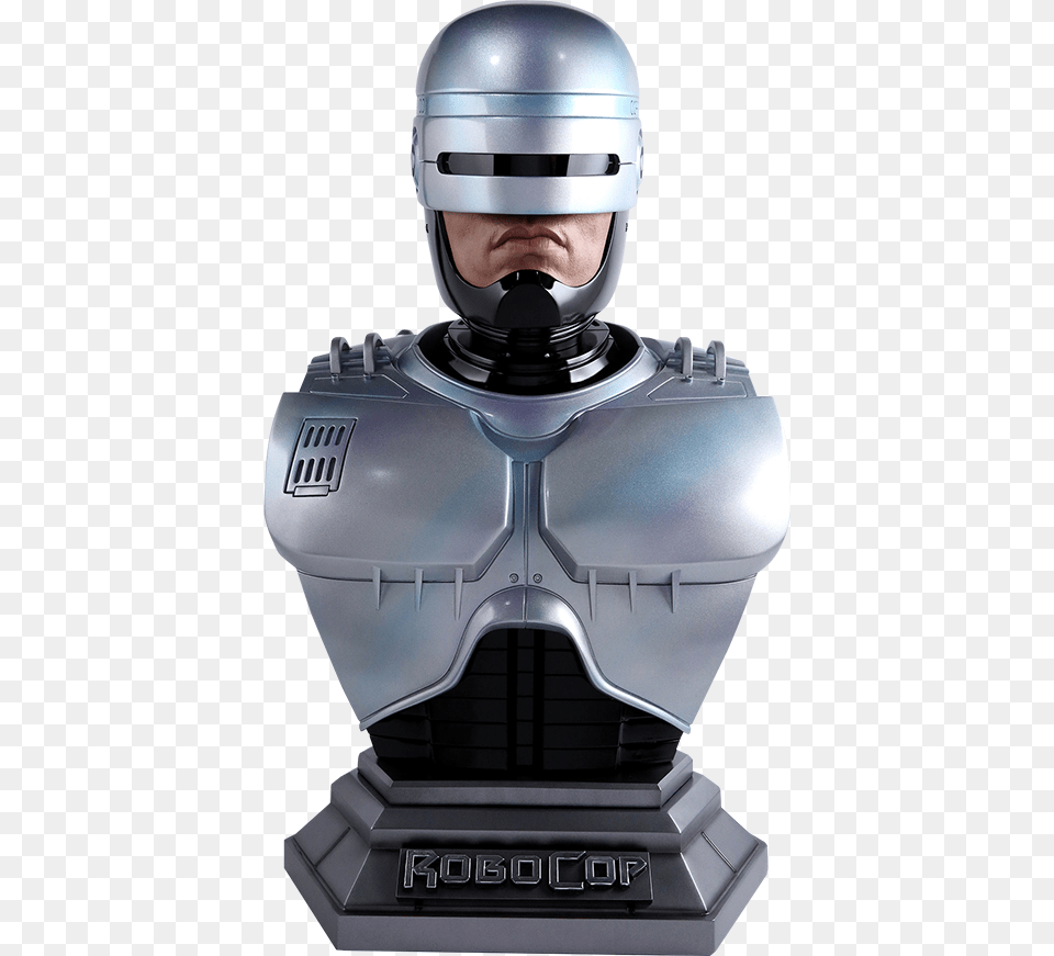 Robocop Life Size Bust, Helmet, Robot Png Image