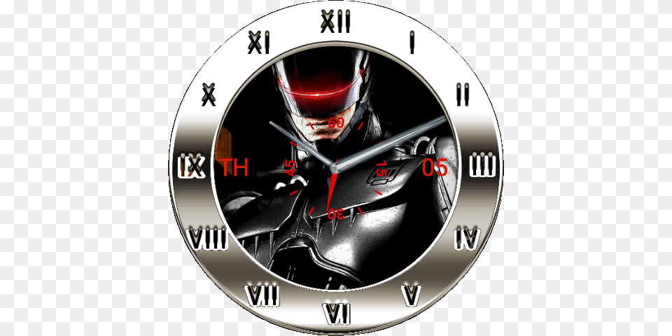 Robocop Papeis De Parede Do Robocop, Disk, Analog Clock, Clock Free Png