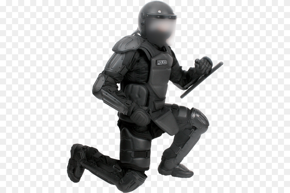 Robocop Tenue Parecoup Police, Armor, Person, Helmet Png Image