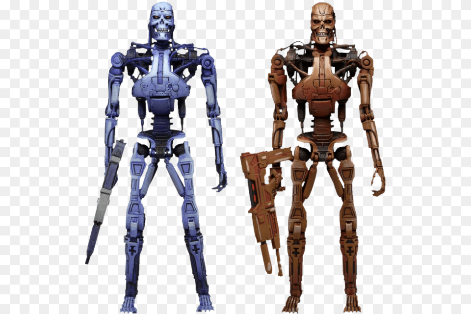 Robocop Vs Terminator Endoskeleton Pack Action Figures, Robot, Adult, Male, Man Png Image