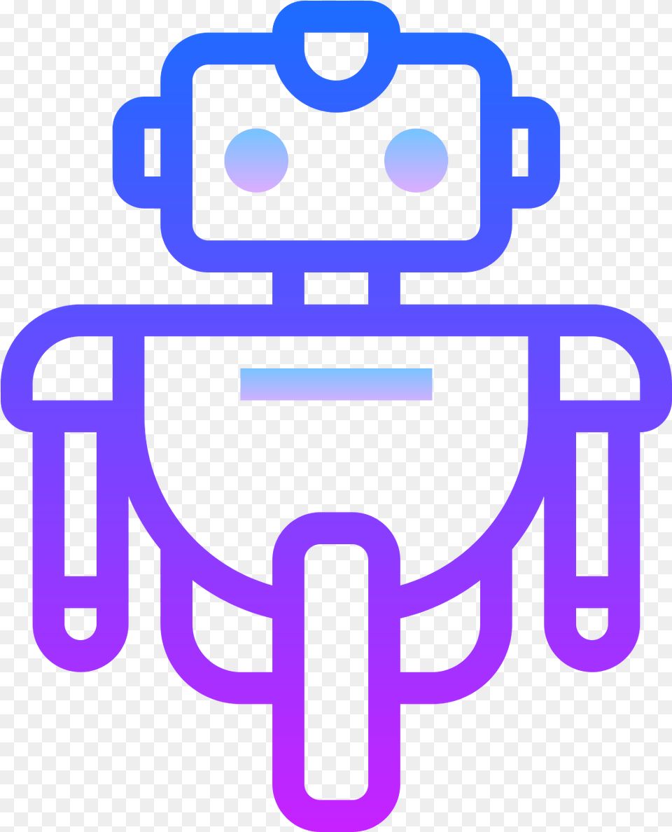 Robot 3 Icon Purple Robot Icon, Ammunition, Grenade, Weapon Free Png Download