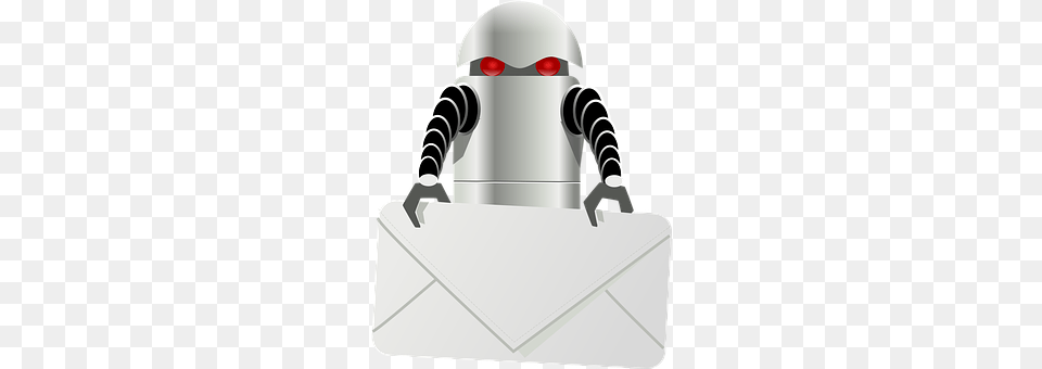 Robot Envelope, Mail Free Png