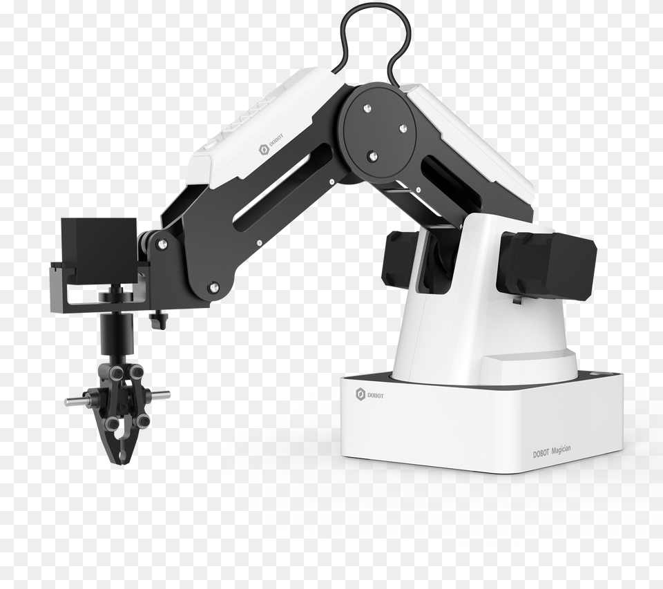 Robot Arm Image Black And White Download Dobot Robot Png