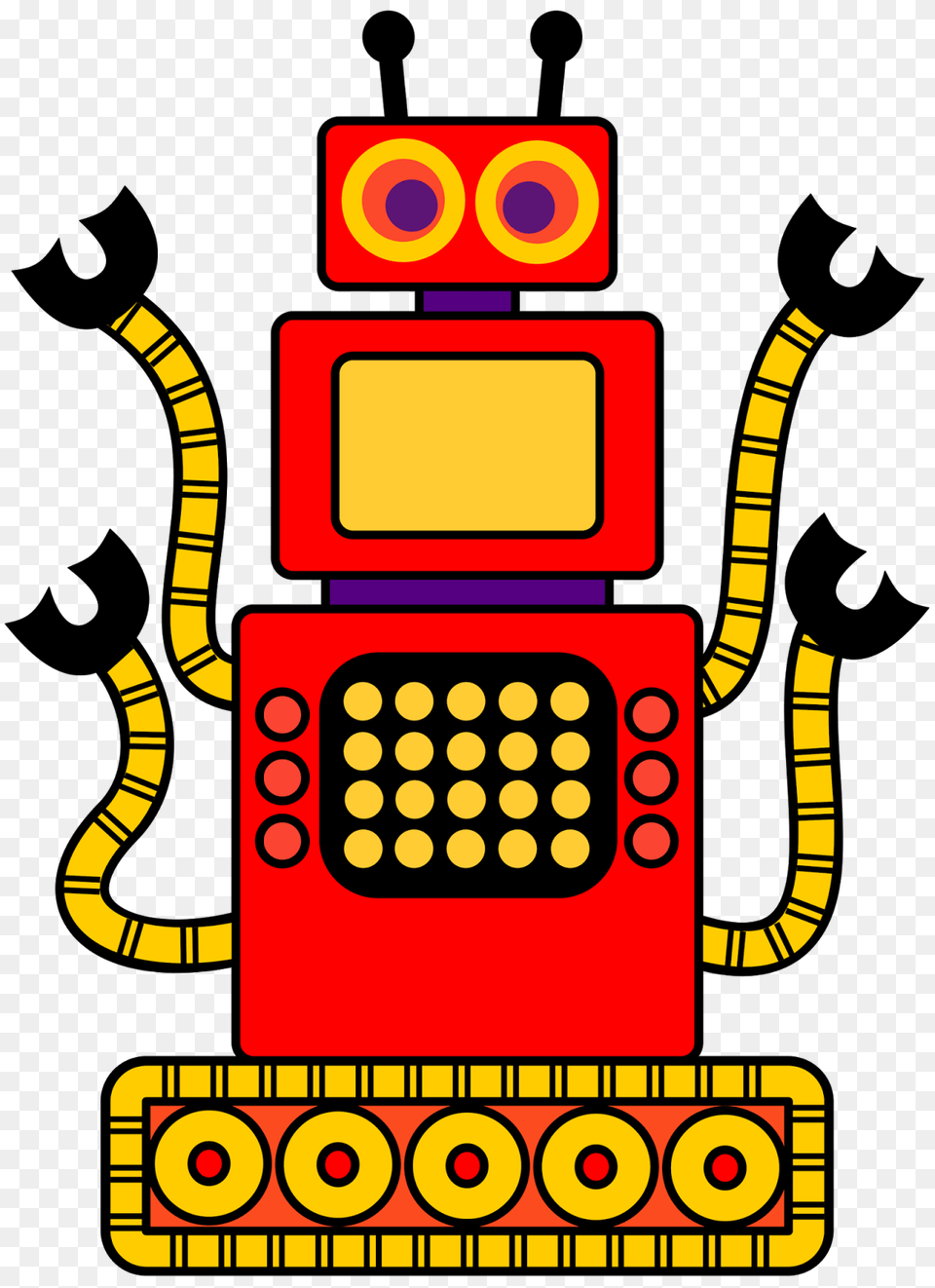 Robot Clip Art Black And White Clipart, Dynamite, Weapon Free Transparent Png