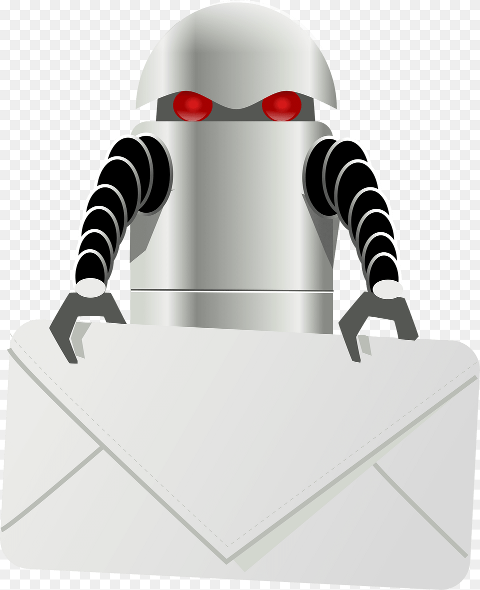 Robot Clipart, Envelope, Mail Free Png Download