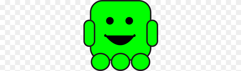 Robot Clipart, Green Png