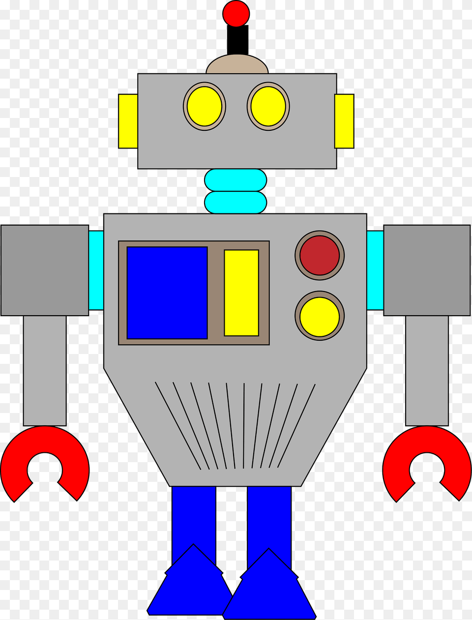 Robot Clipart Free Png