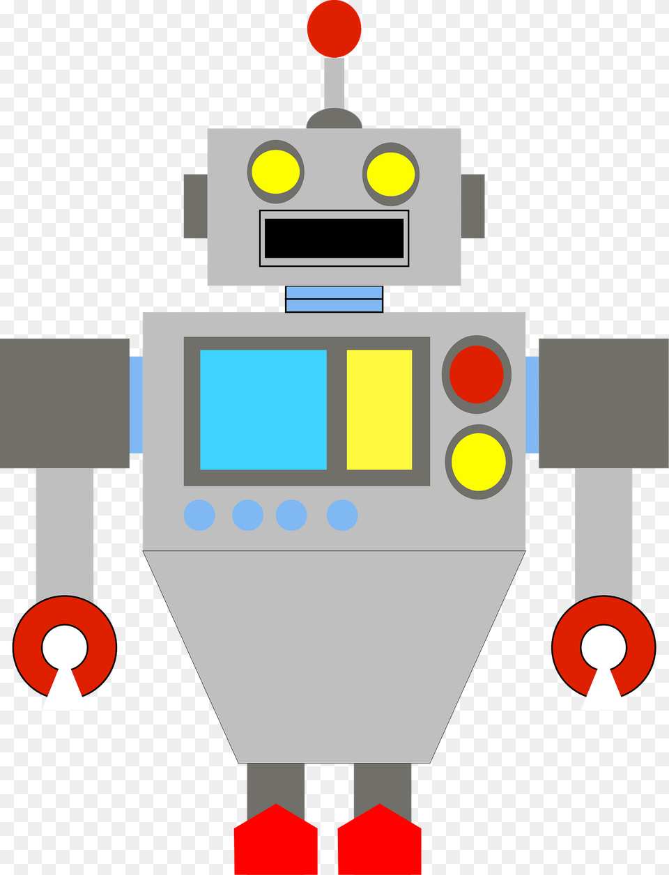 Robot Clipart Free Png