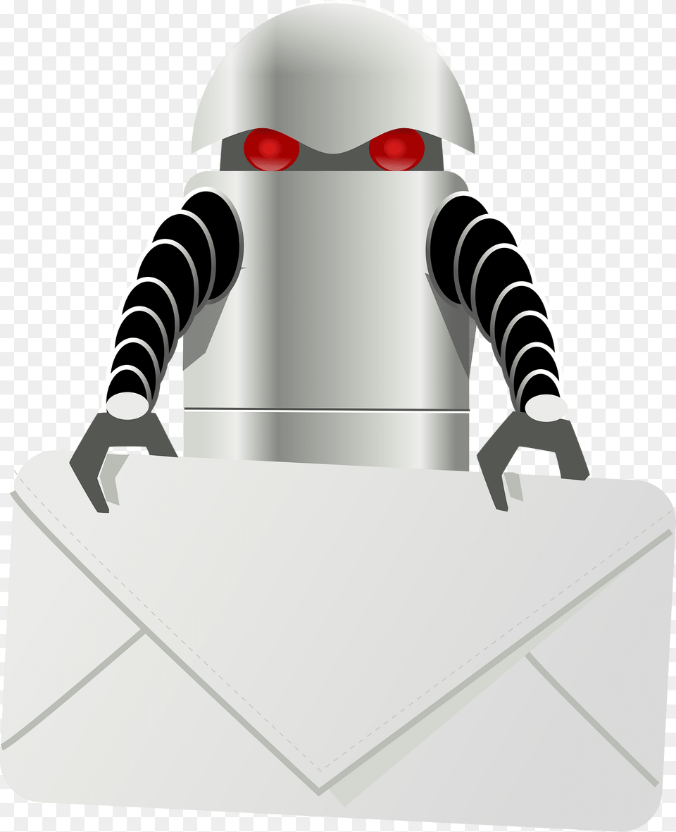 Robot Clipart, Envelope, Mail Png Image