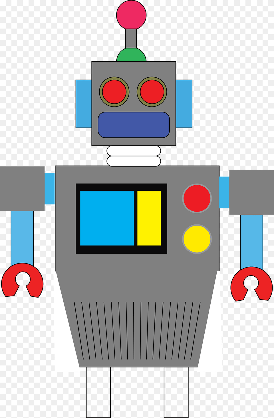 Robot Clipart Free Png