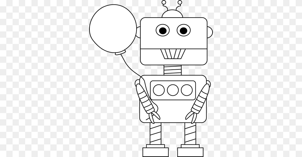 Robot Clipart Balloon Clip Art Png Image