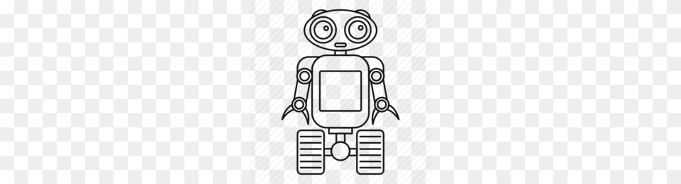 Robot Clipart Clipart, Pattern, Person Free Png Download