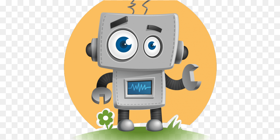 Robot Clipart Design Cute Robot Vector, Disk, Appliance, Blow Dryer, Device Free Png Download