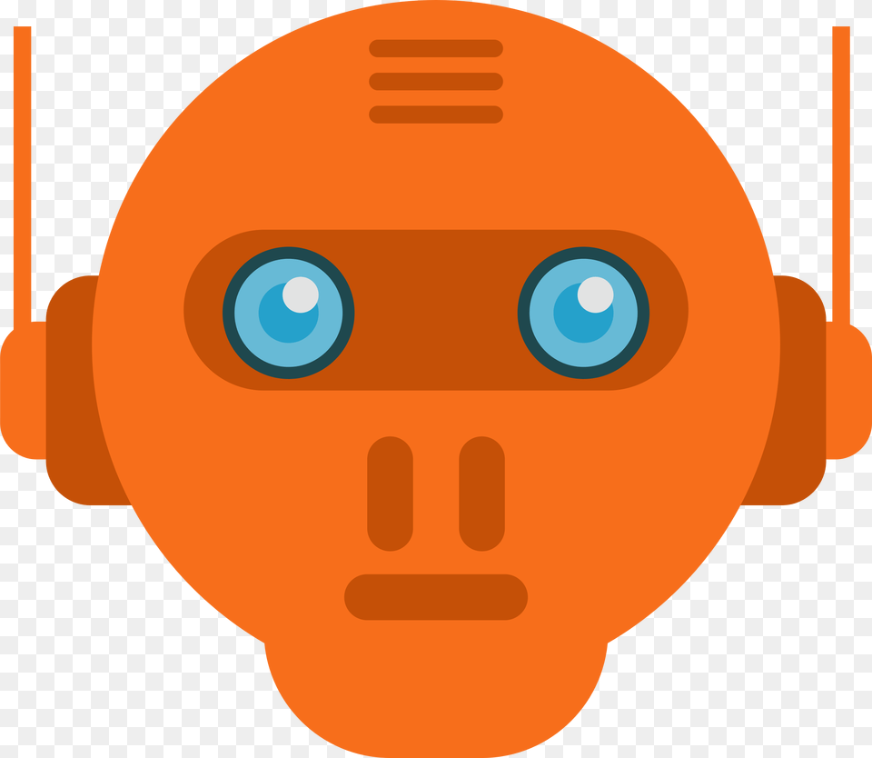 Robot Clipart Robot Head, Disk Png Image