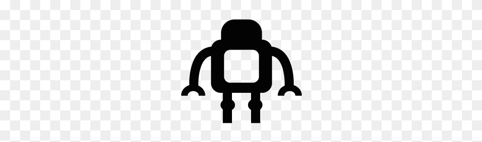 Robot Clipart Silhouette Png Image