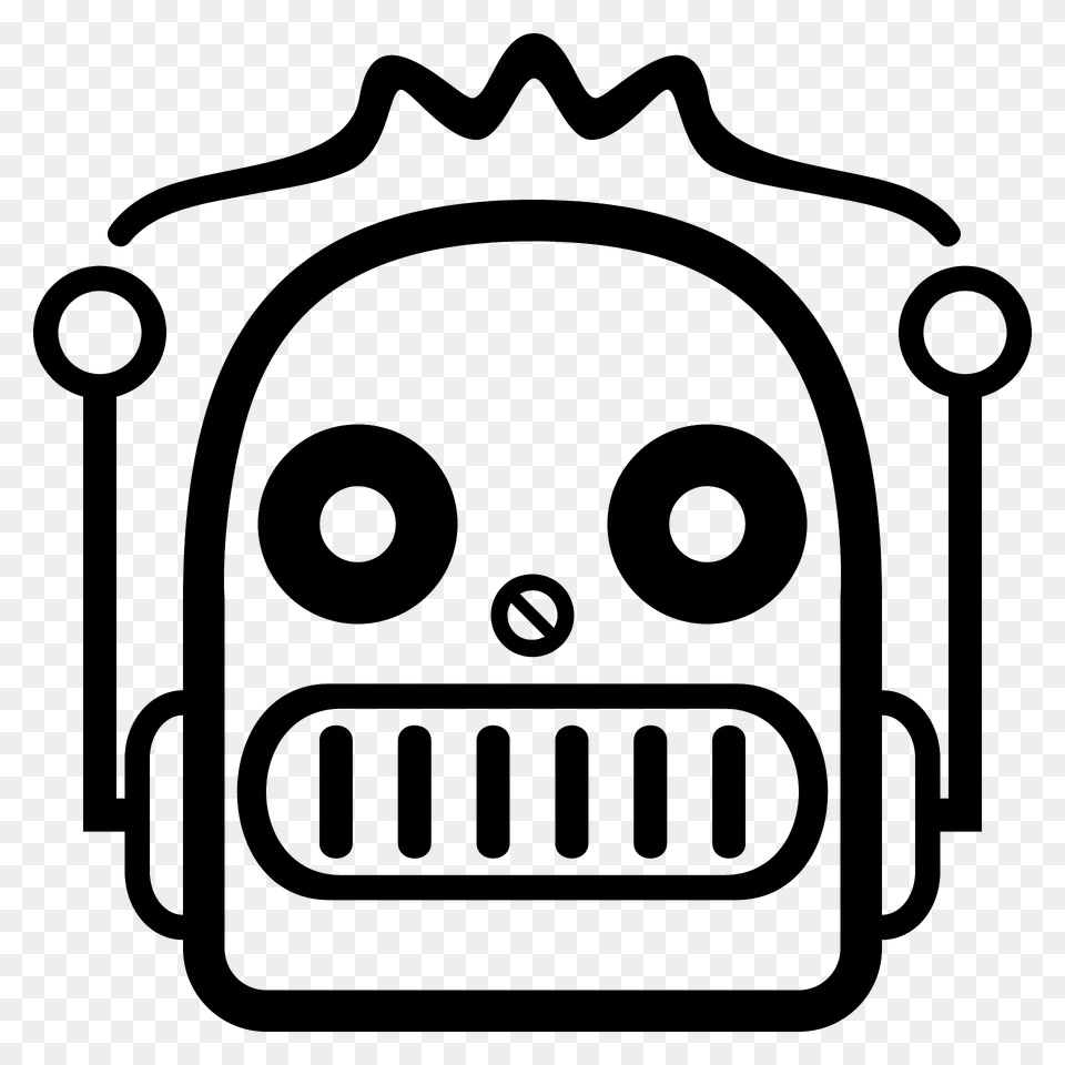Robot Emoji Clipart, Gas Pump, Machine, Pump Free Transparent Png