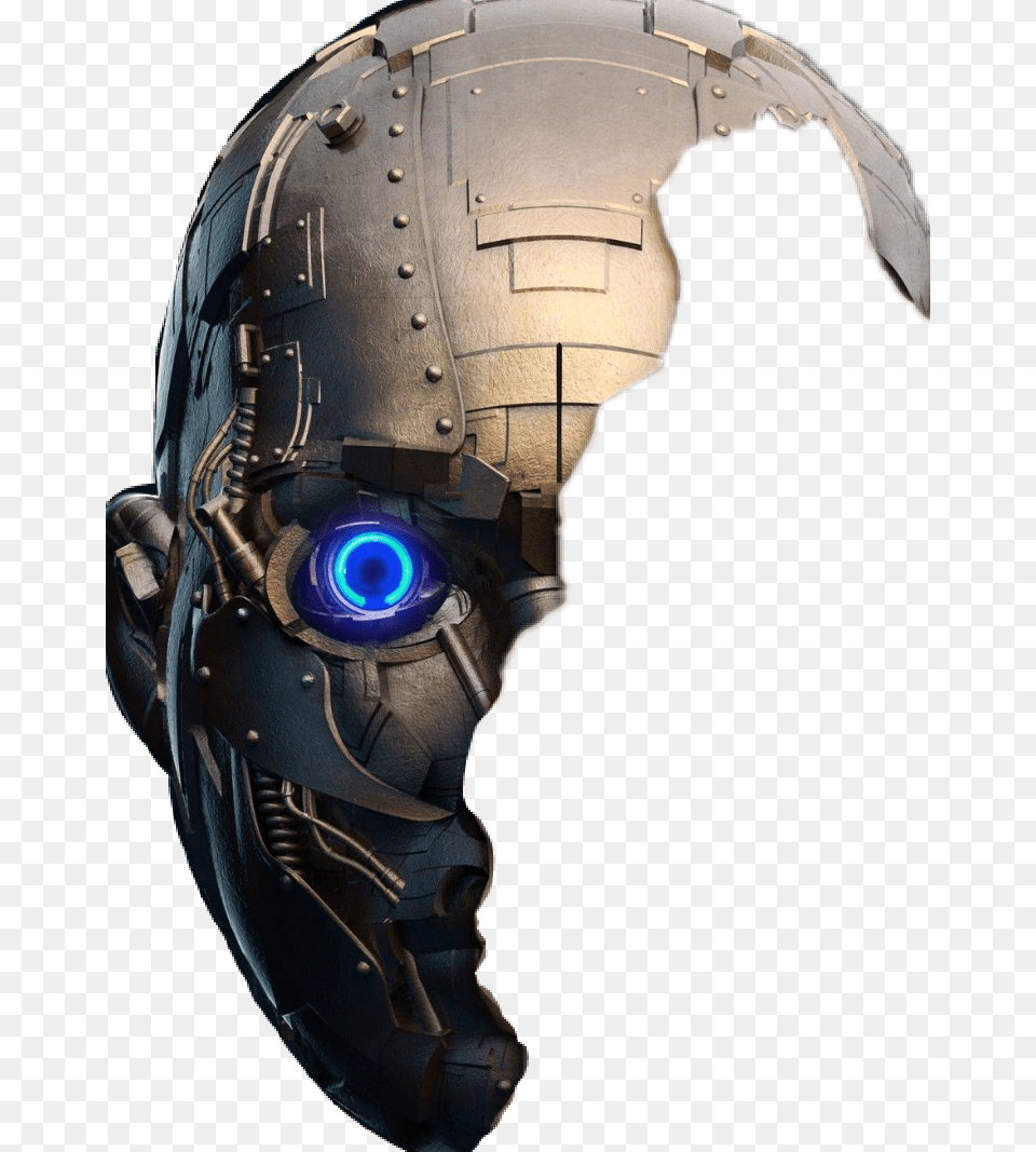 Robot Face Robot For Picsart, Adult, Female, Person, Woman Png