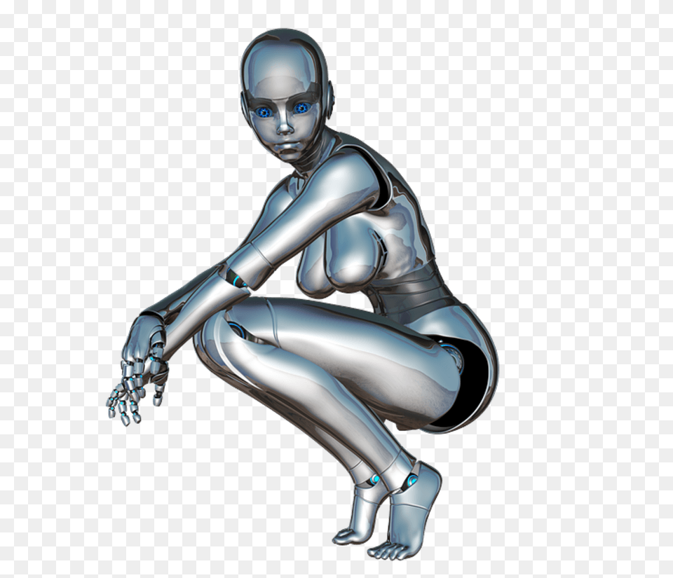 Robot Female, Adult, Person, Woman, Face Png Image