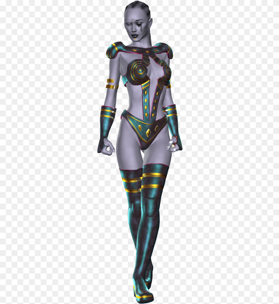 Robot Girl Female Robot 3d, Adult, Person, Woman, Armor Free Transparent Png