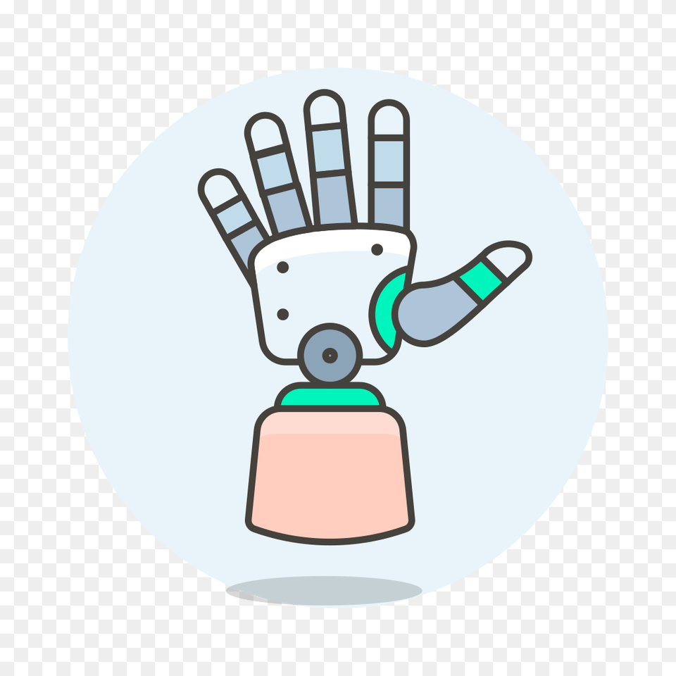 Robot Hand Icon Streamline Ux Iconset Streamline Icons, Clothing, Glove, Disk Free Png Download